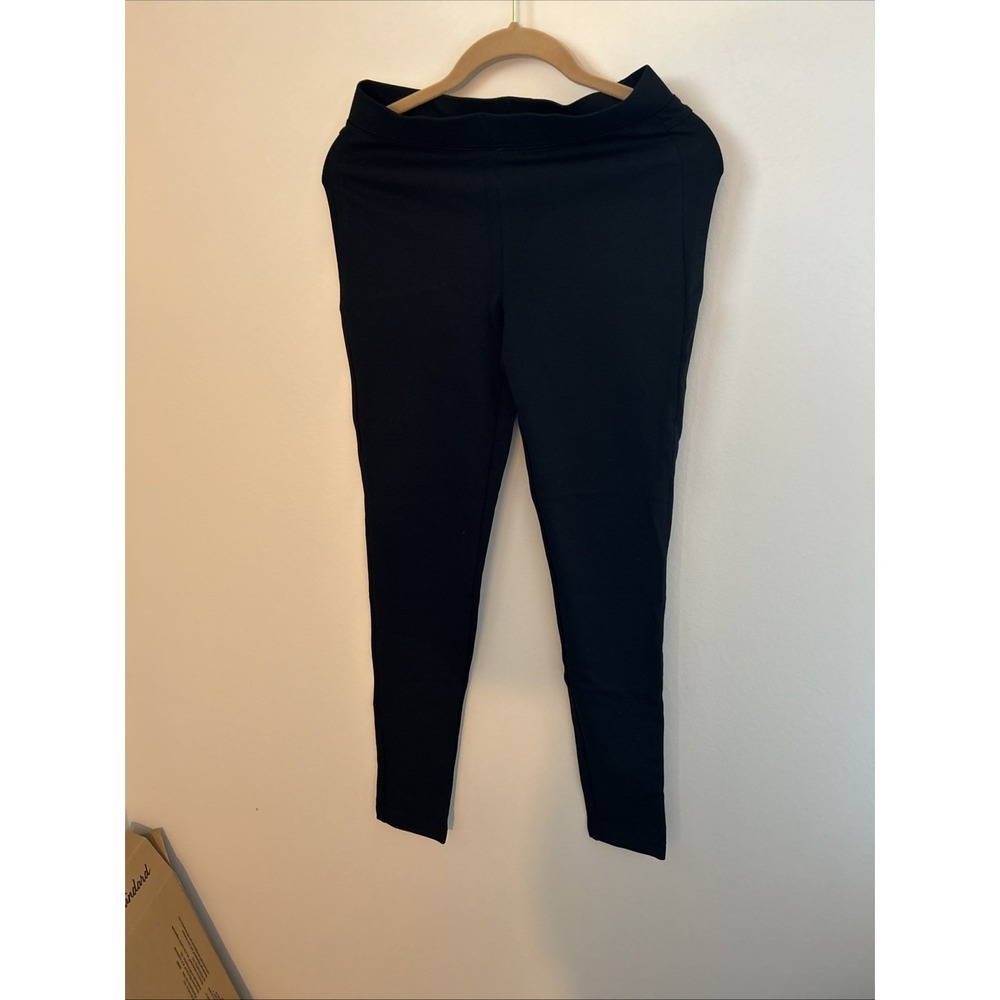 Women With Control XS Black Ponte Royale Leggings Pants